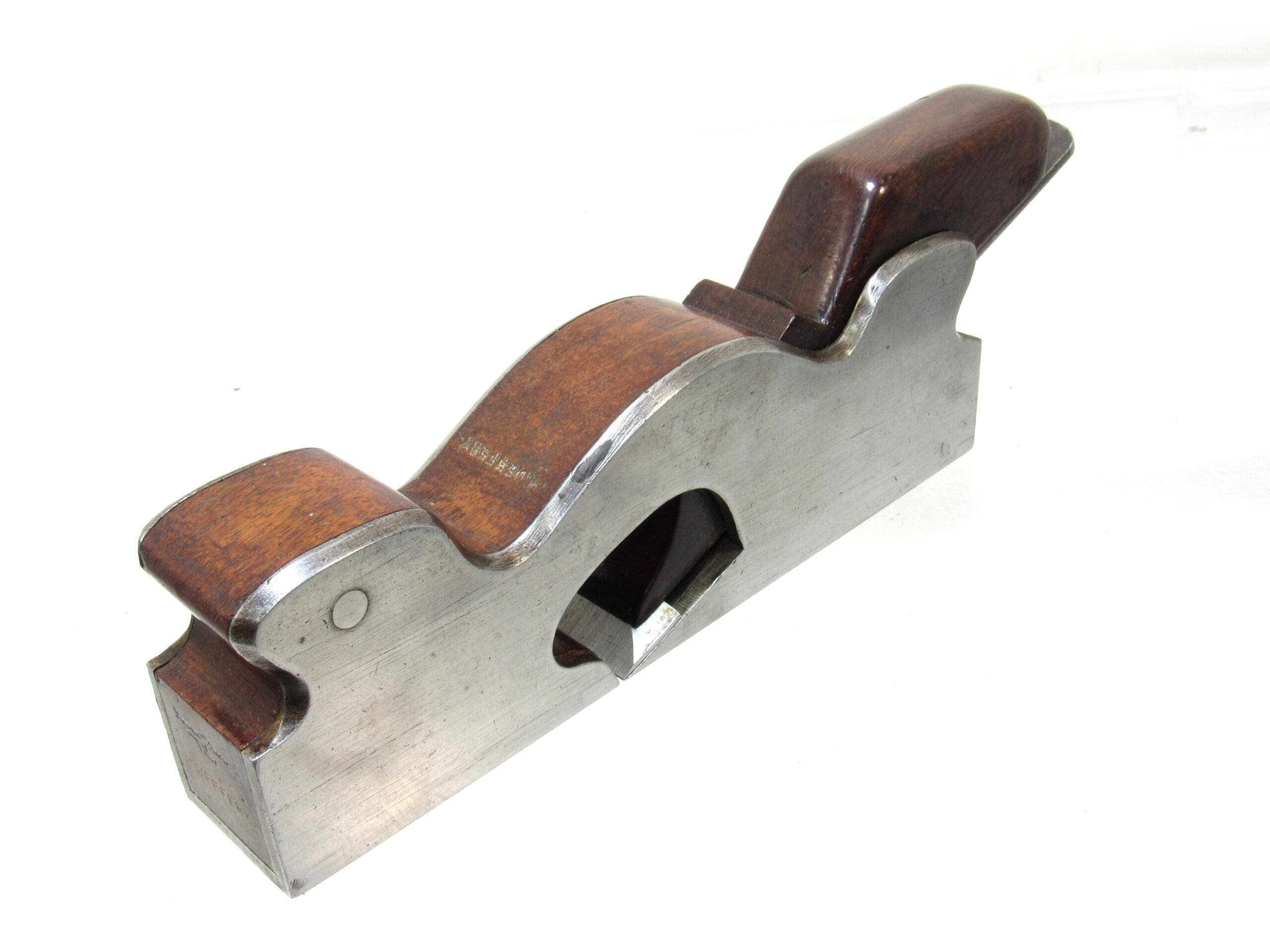 Extra Fine Spiers 8 Dovetailed Steel Shoulder Plane With Matching