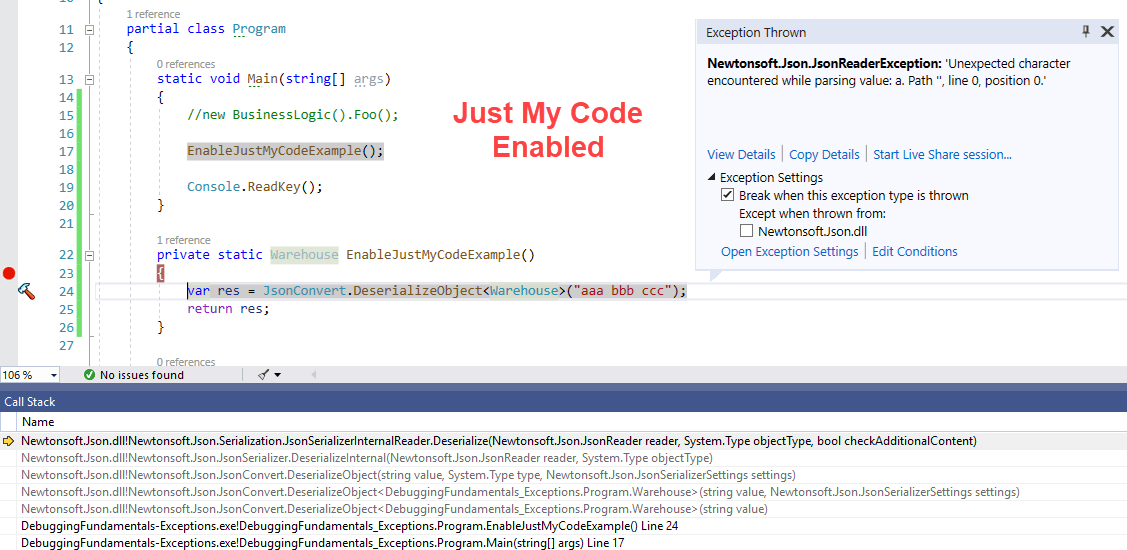 Debug & Catch Exceptions in Visual Studio The Complete Guide Michael