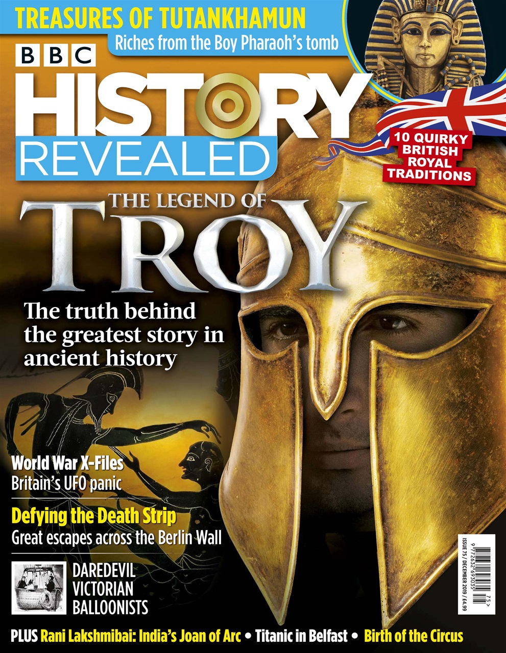 The Legend of Troy BBC History Revealed magazine December 2019 Michael Scott