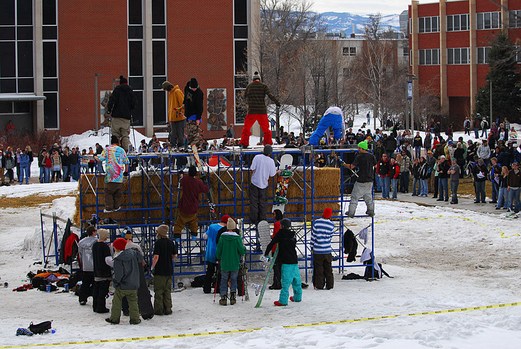 Rail Jam at Montana State