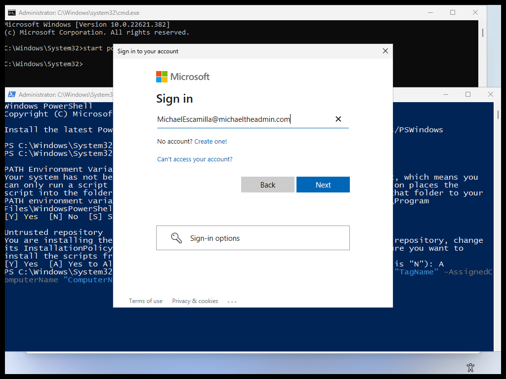Register Autopilot Devices GetWindowsAutoPilotInfo Michael the Admin