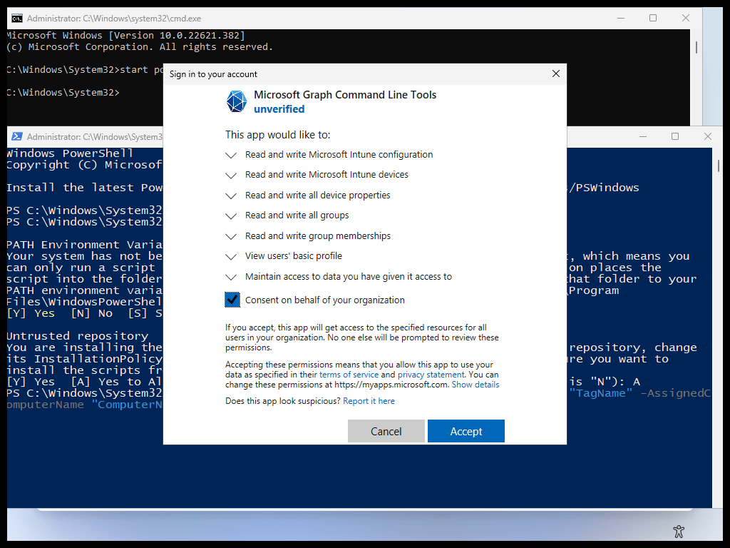 Register Autopilot Devices GetWindowsAutoPilotInfo Michael the Admin