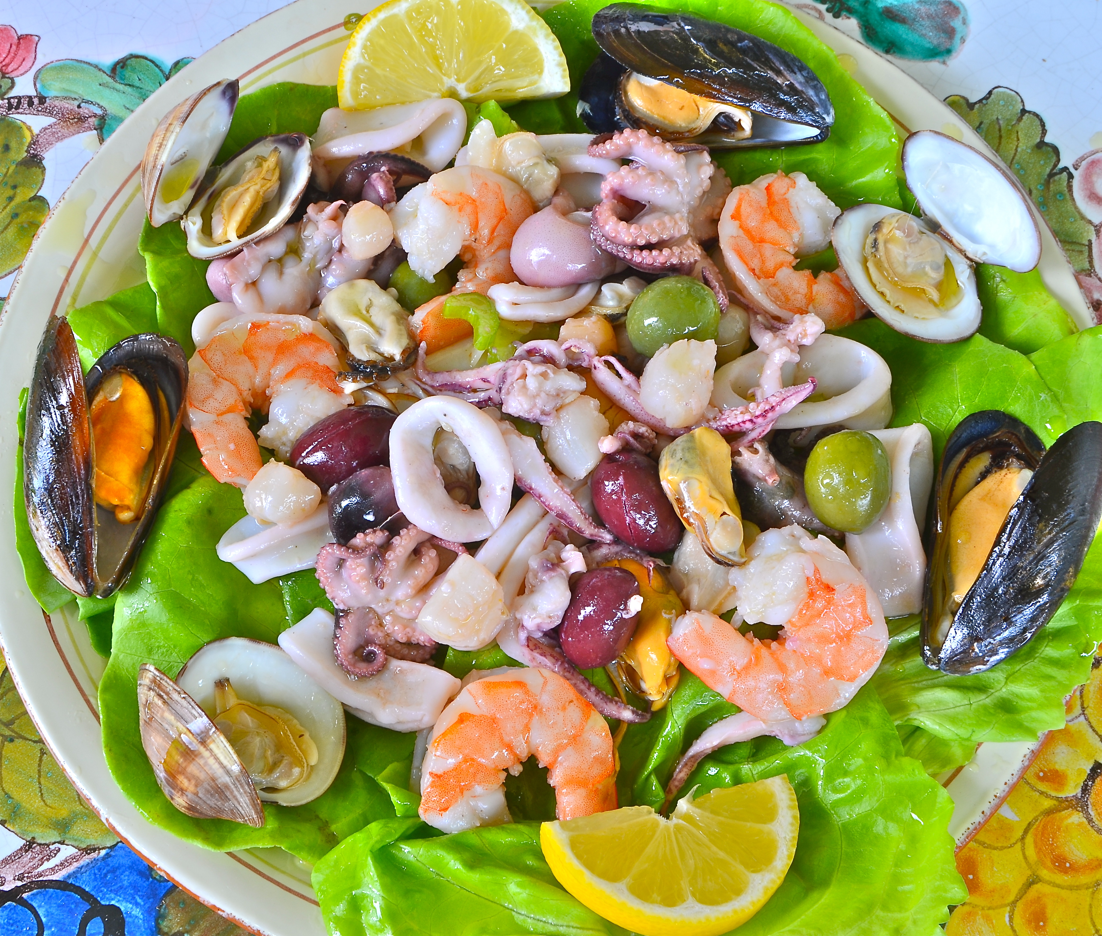 Mediterranean Seafood Salad