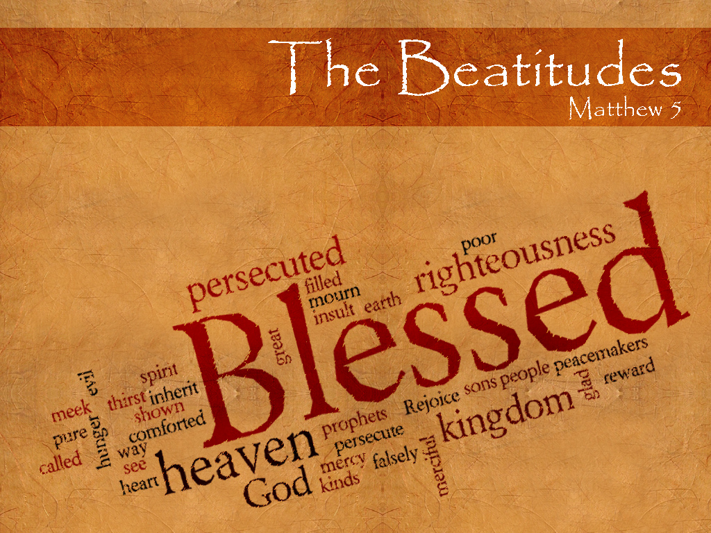 Beatitudes MICHAEL WELCHERT