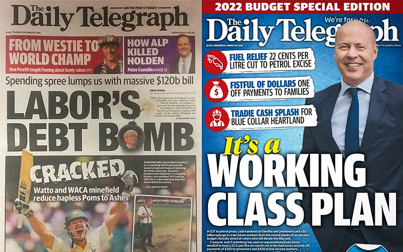 Big Budget Bluff how the Coalition conned its media allies and left