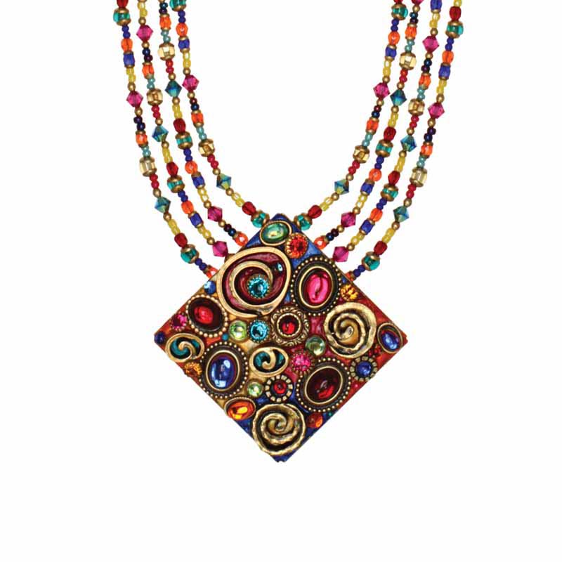 Confetti Large Diamond Necklace Michal Golan