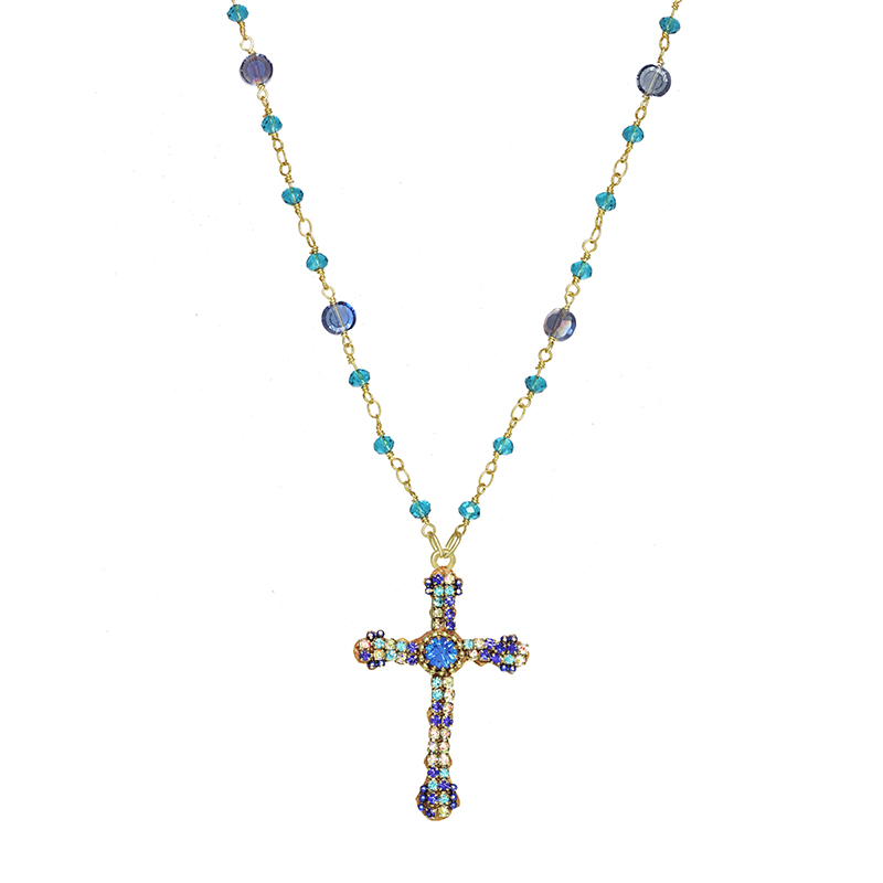 Bella Cross Necklace Michal Golan