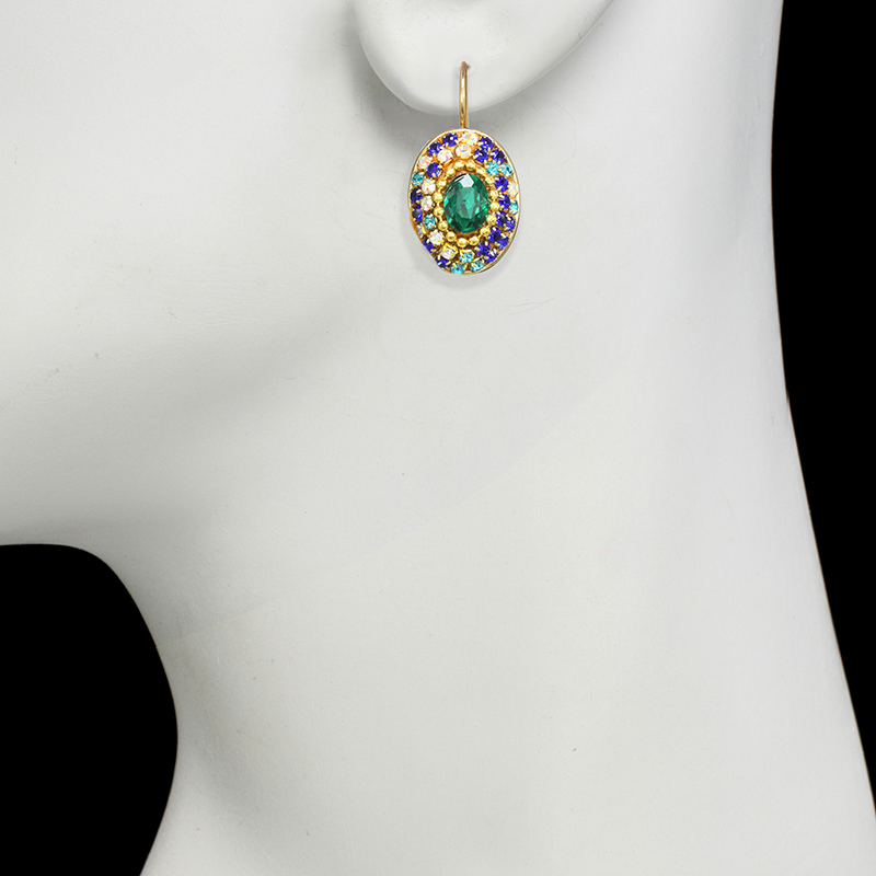 Bella Small Oval Earrings Michal Golan