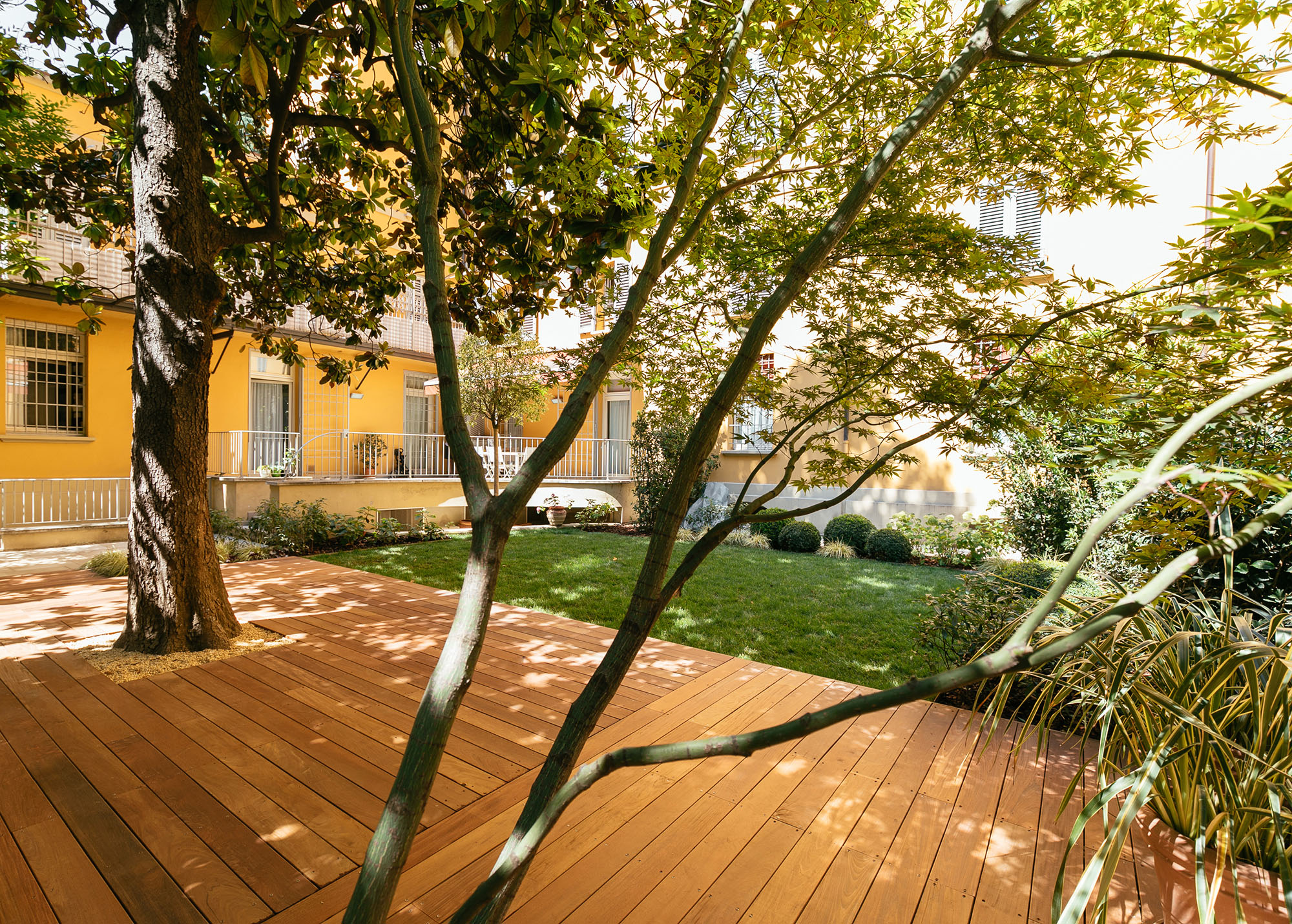 Giardino nel centro di Bologna michelemignani