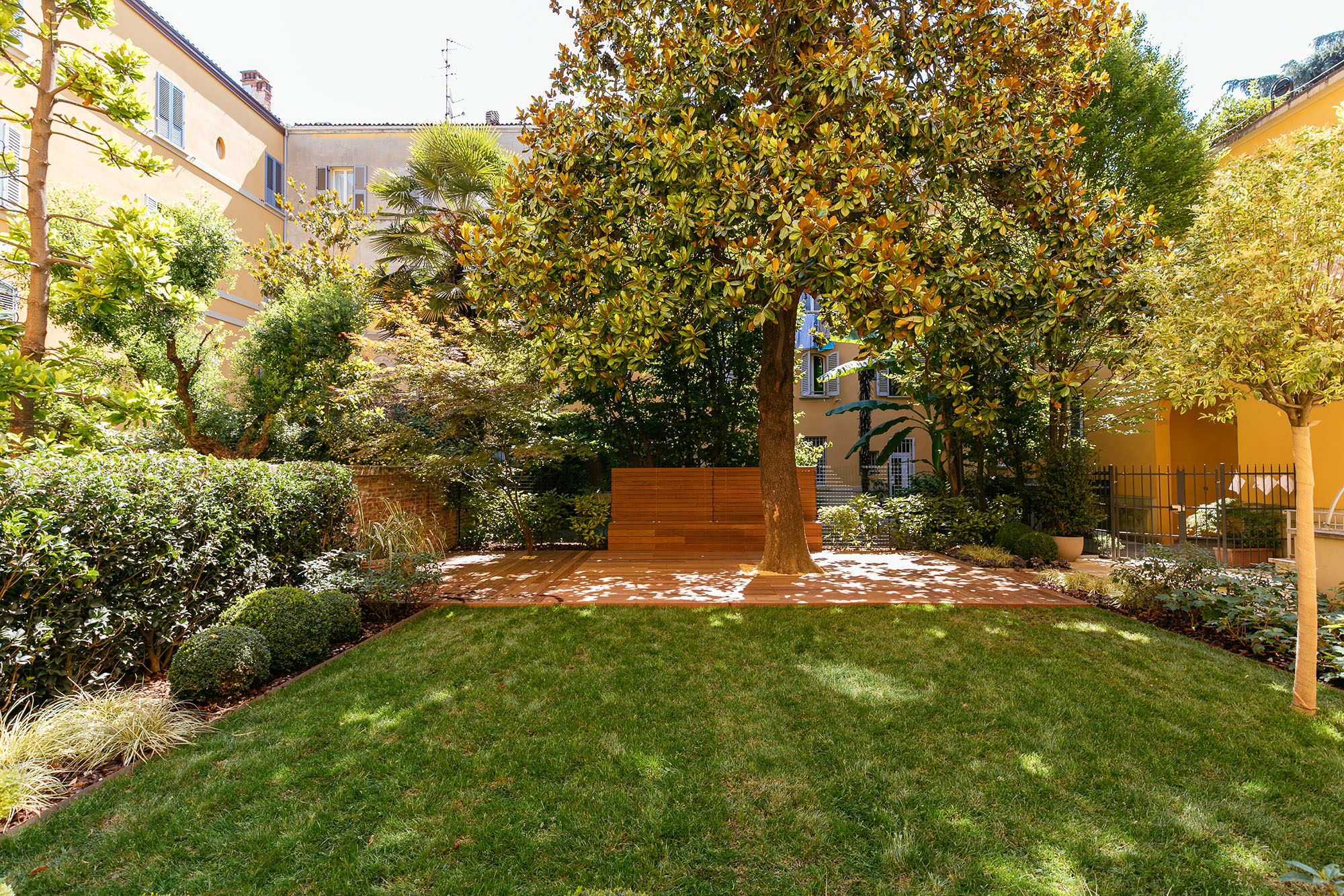 Giardino nel centro di Bologna michelemignani