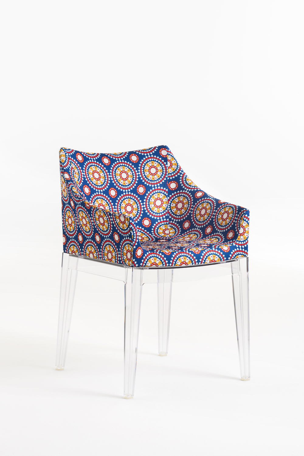 La Double J Kartell Madame Crystal Frame Ruote Chair