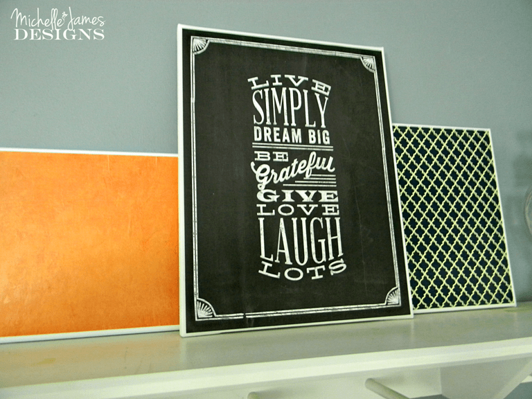 Guest Room Canvas Art Michelle James Designs