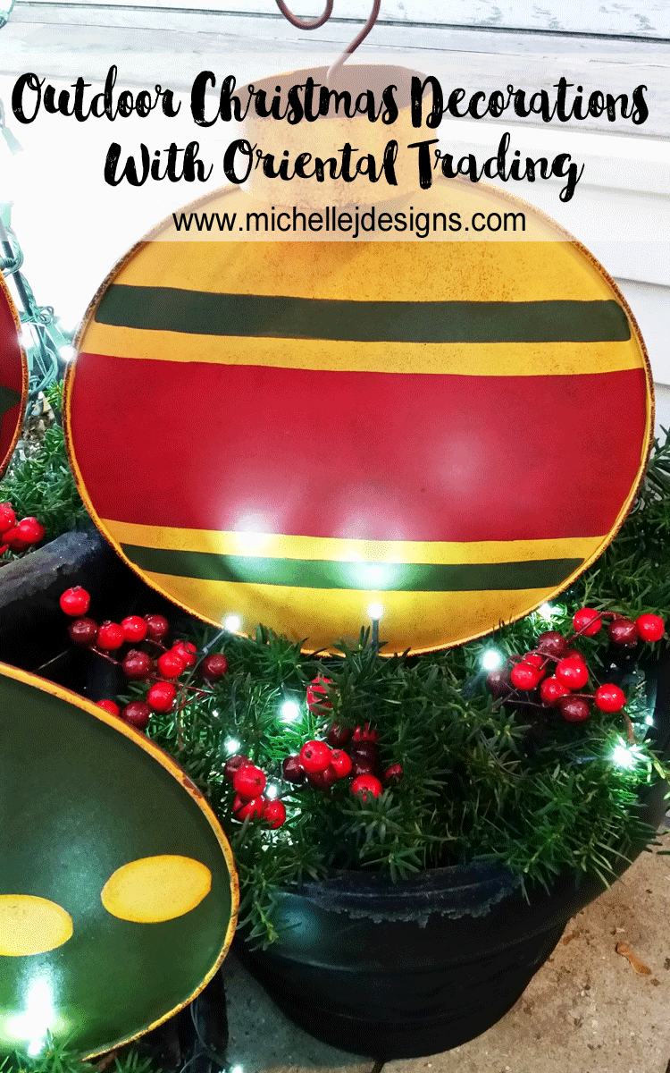 Outdoor Christmas Decorations With Oriental Trading