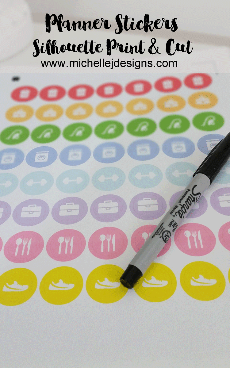 Silhouette Planner Stickers That Will Make You Crazy With Happy!