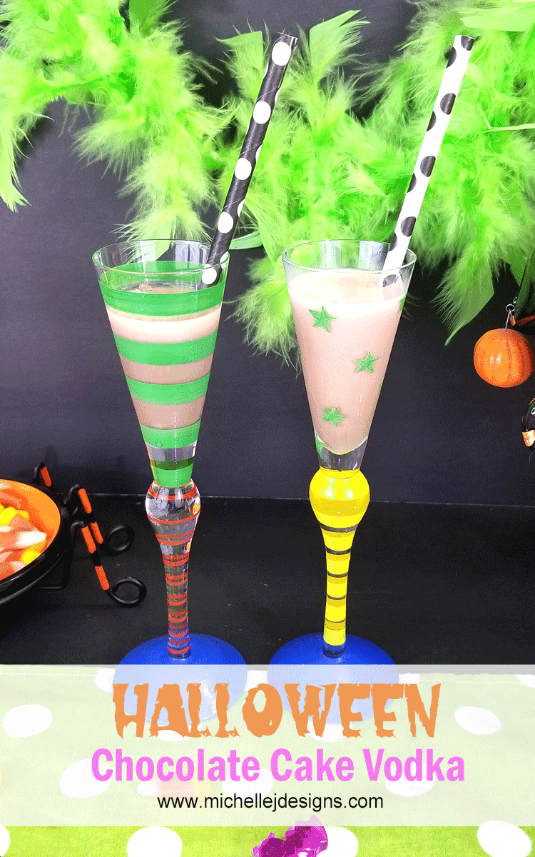 Chocolate Cake Vodka Drinks Michelle James Designs