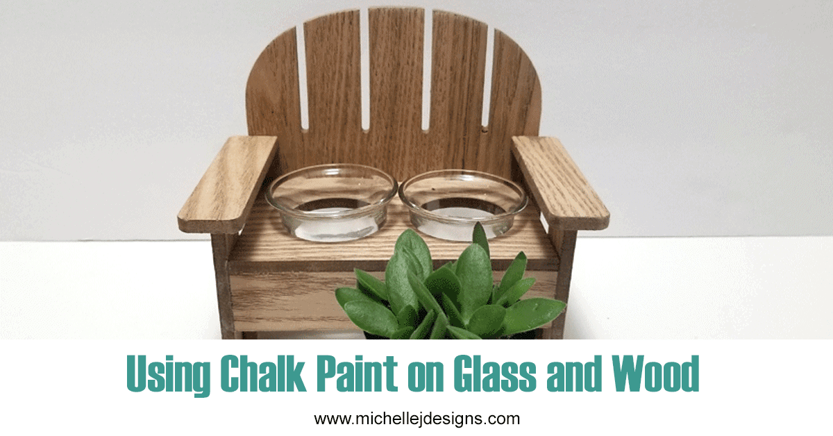 Chalk Paint For Glass Succulent Vases Michelle James Designs