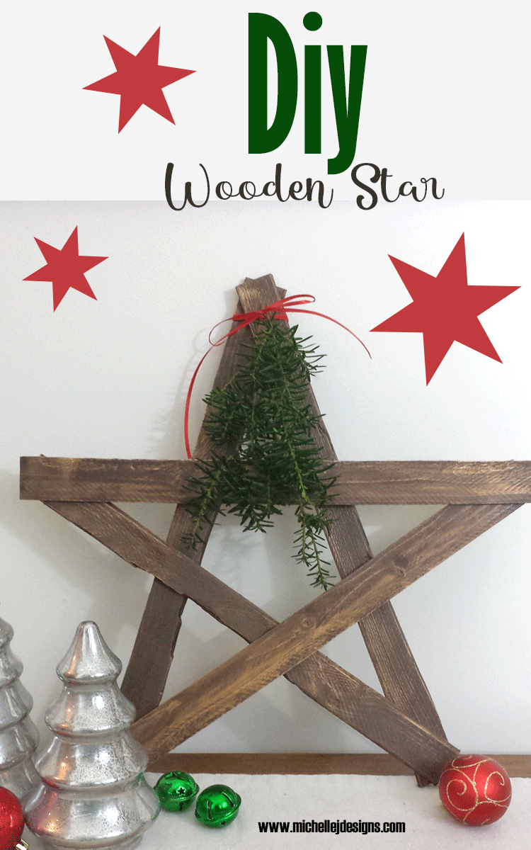 How to Create a Wooden Star Michelle James Designs
