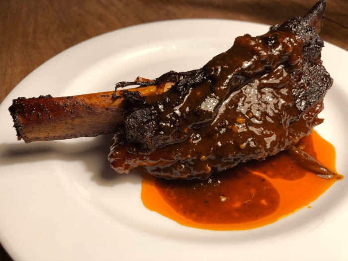 slow roasted beef ribs food for thought