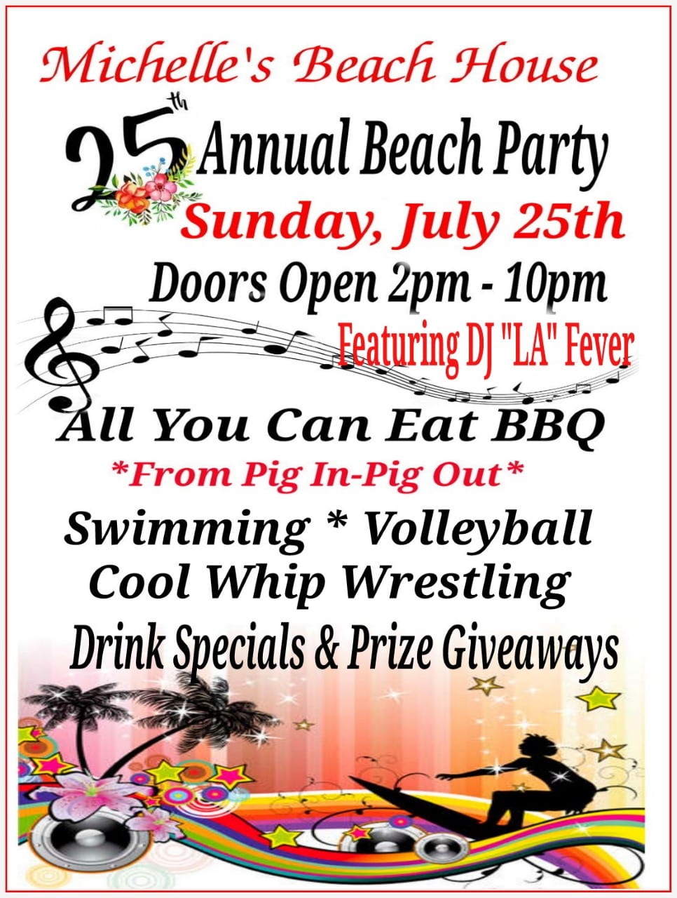 Latest Events Michelle's Beach House