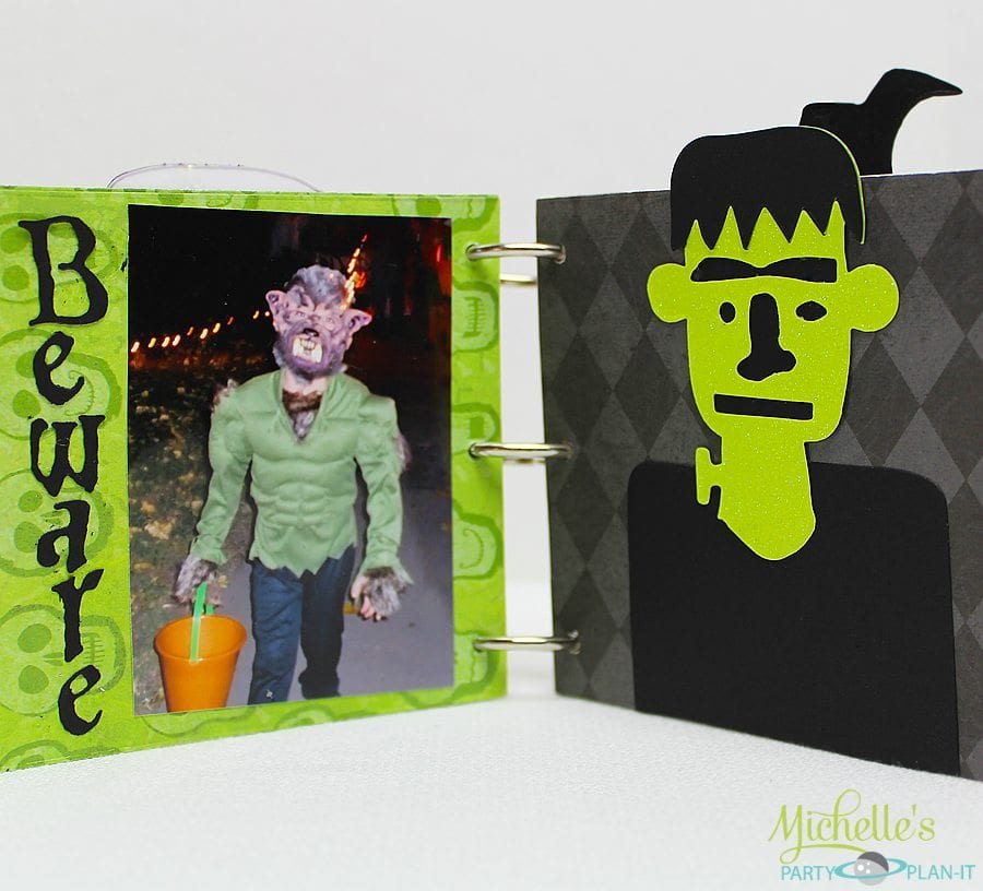 Sizzix Tutorial Halloween Mummy and Me Photo Album PLUS Giveaway