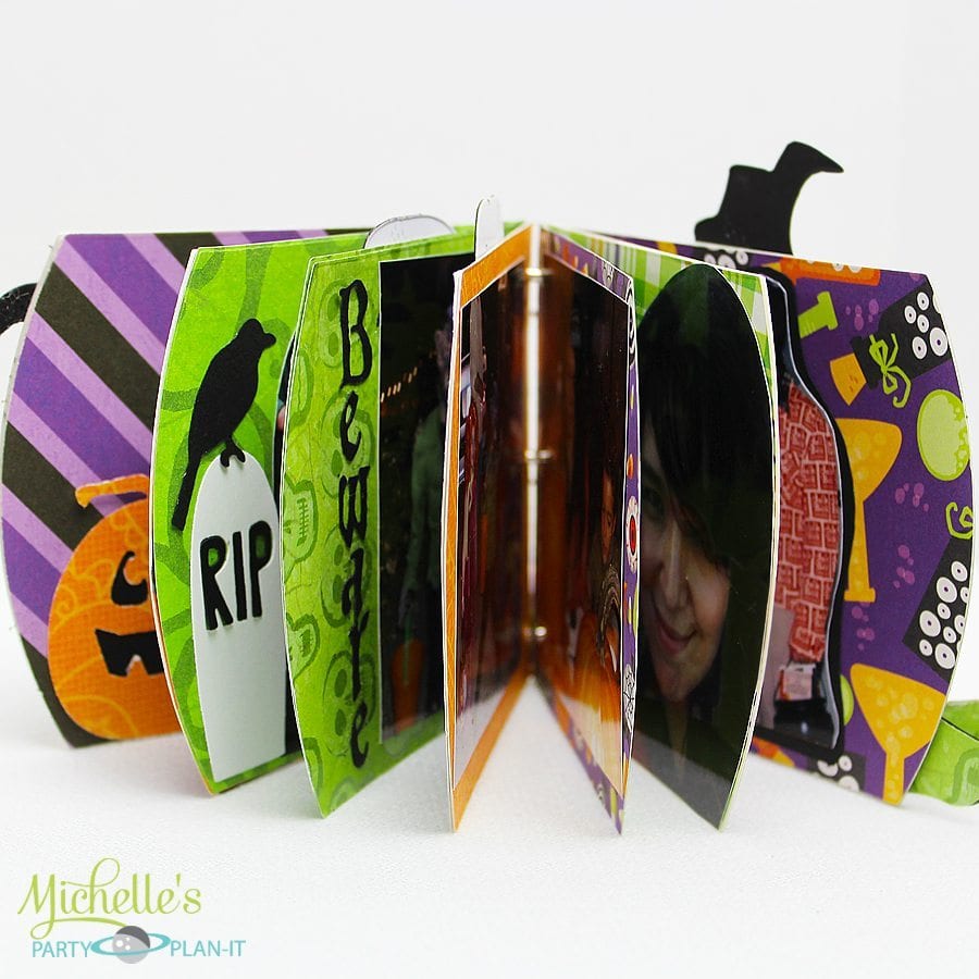 Sizzix Tutorial Halloween Mummy and Me Photo Album PLUS Giveaway