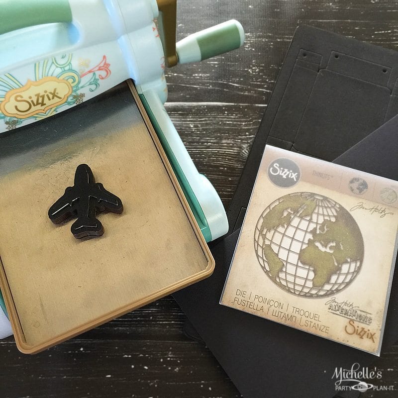 Suitcase Favor Boxes Sizzix Tutorial Michelle's Party PlanIt