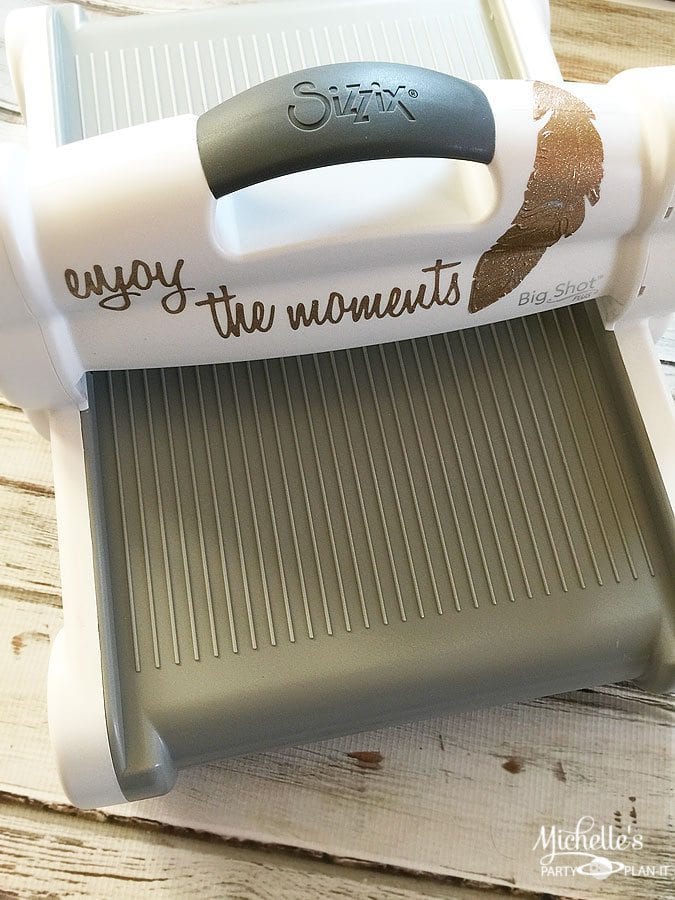 Sizzix Big Shot Plus Machine Design Ideas Personalization Tutorial