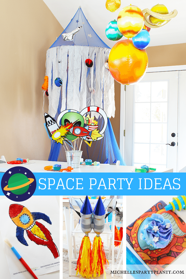 Outer Space Party and Play Date Ideas Michelle's Party PlanIt