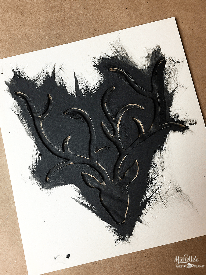 Easy Painted Wrapping Paper Michelle's Party PlanIt