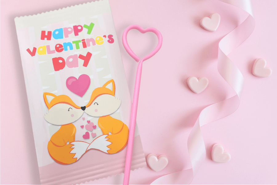 How to Make a Valentine's Day Treat Bag Michelle's Party PlanIt