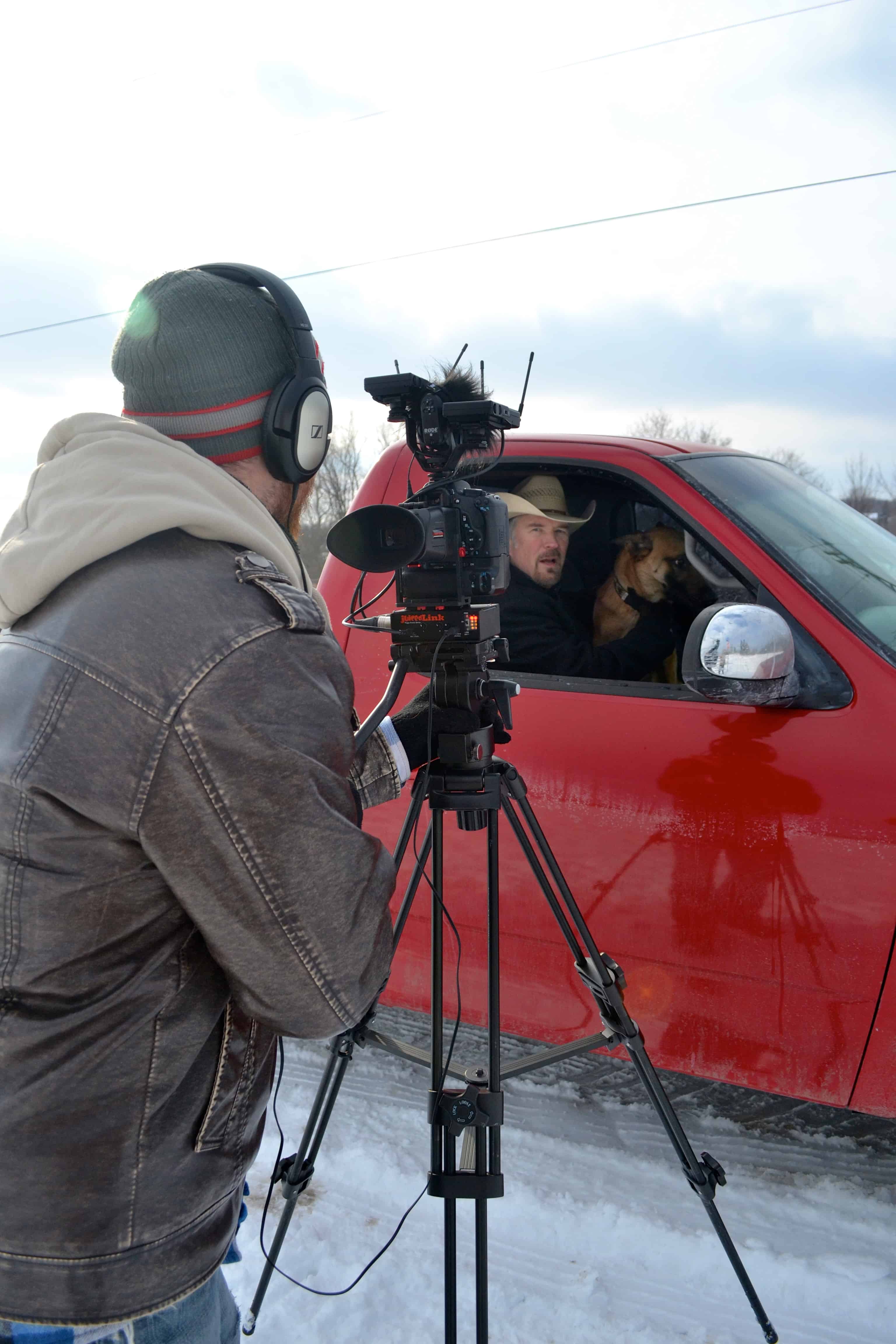 Dog trained by Michigan Dog Training stars in a movie Michigan Dog