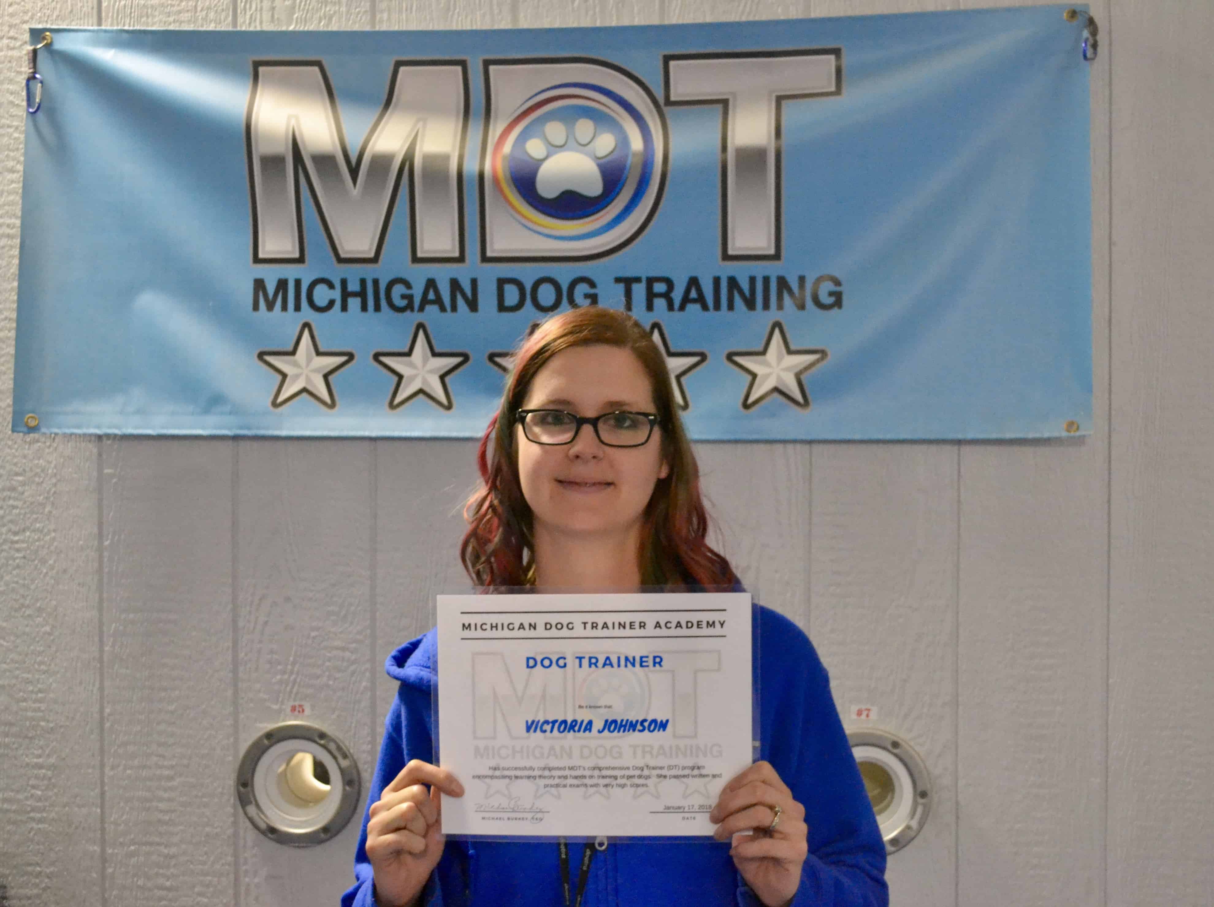 Dog Trainer Academy School for Dog Trainers Michigan Dog Training