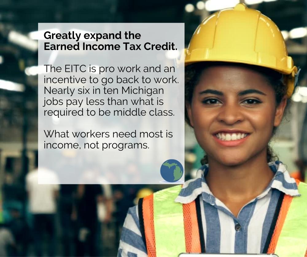 Expanding Michigan's refundable Earned Tax Credit Michigan