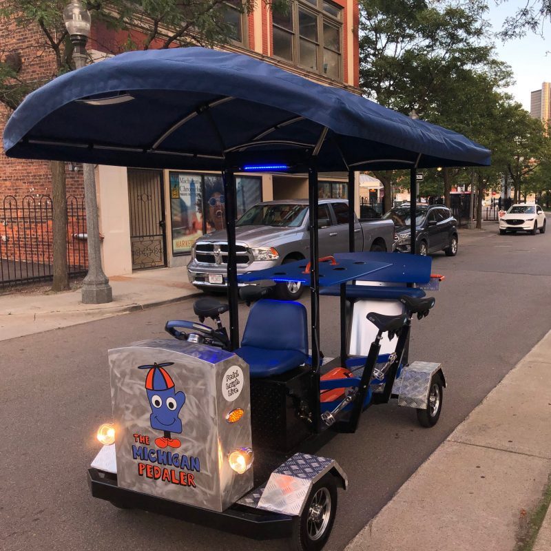 Book Detroit Pedal Bar Tours The Michigan Pedaler