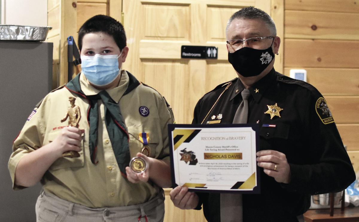 Boy Scout Receives Awards For Saving Mother’s Life Michigan