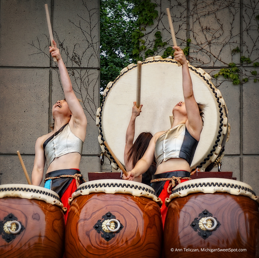 Taiko Drummers & The New Japanese Gardens at Frederik Meijer Gardens