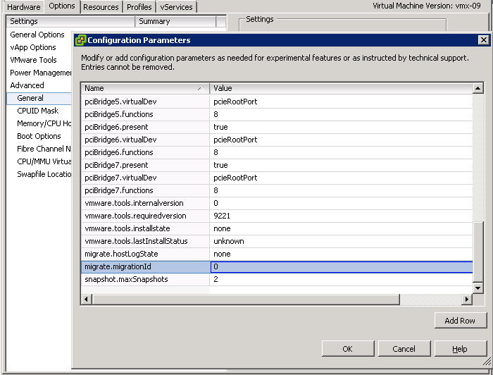 VMware Limit the maximum number of snapshots Michls Tech Blog