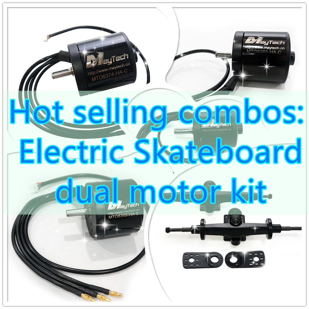 Hot selling combos Electric Skateboard dual motor kit