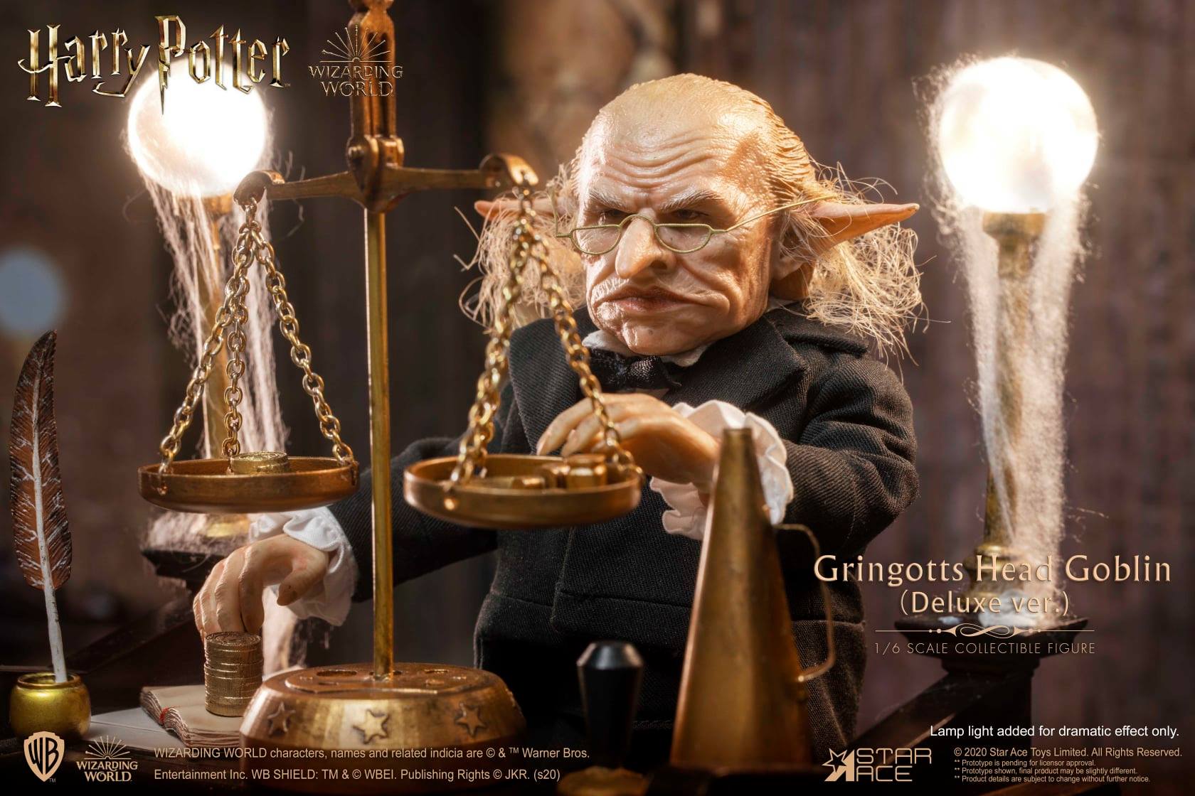 Star Ace Gringotts Head Goblin (Harry Potter)