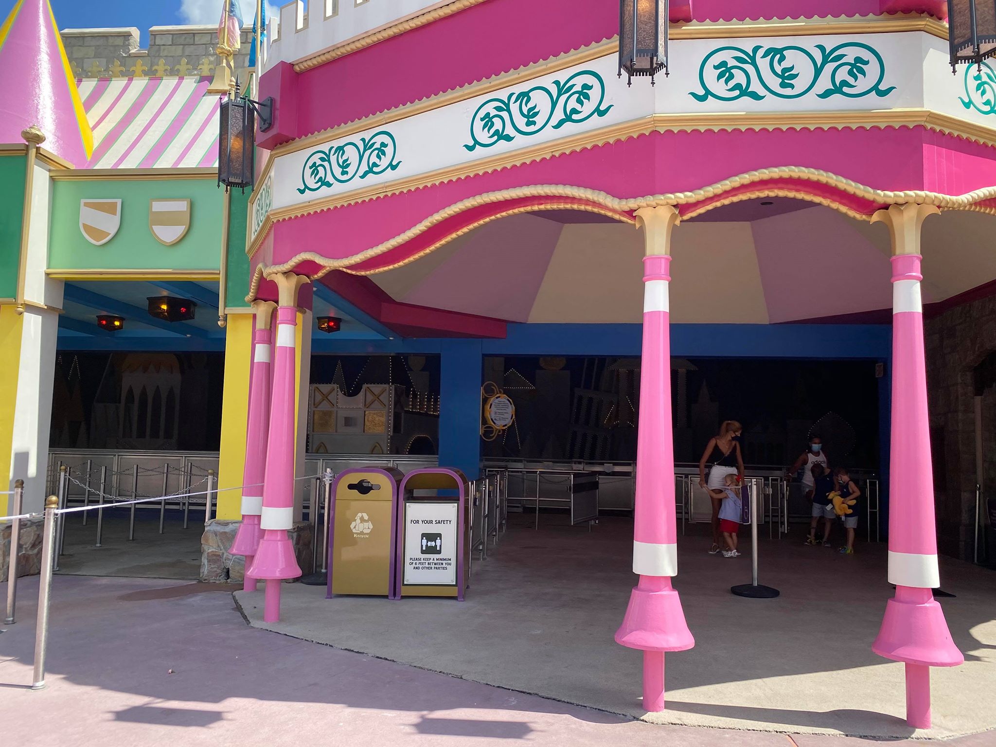 The Walls Are Down At "It's A Small World"