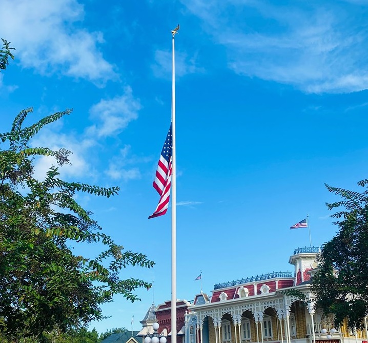 American Flag Flown at HalfStaff on 9/11