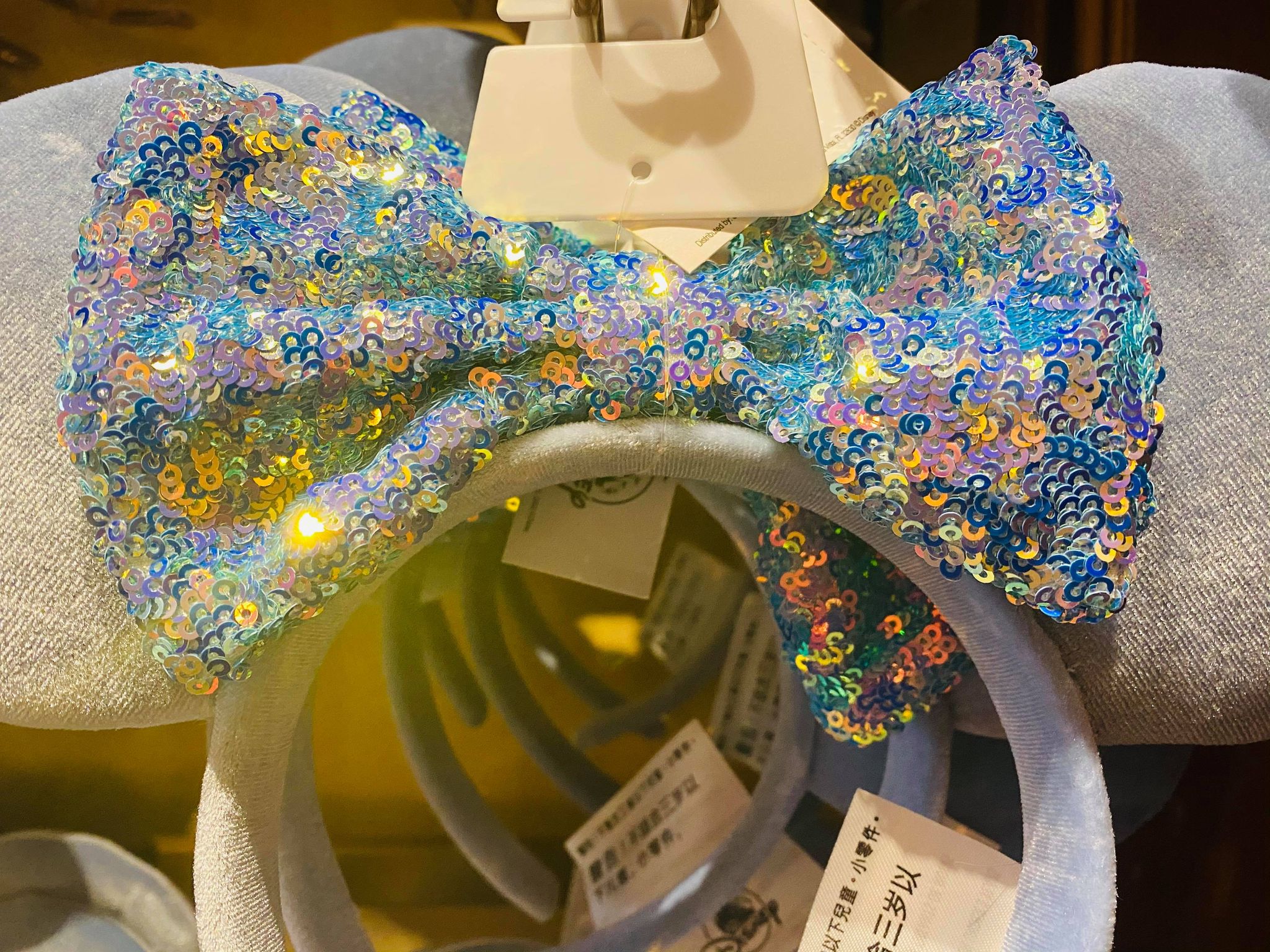 You'll Shimmer in These New Cornflower Blue Ears Headband