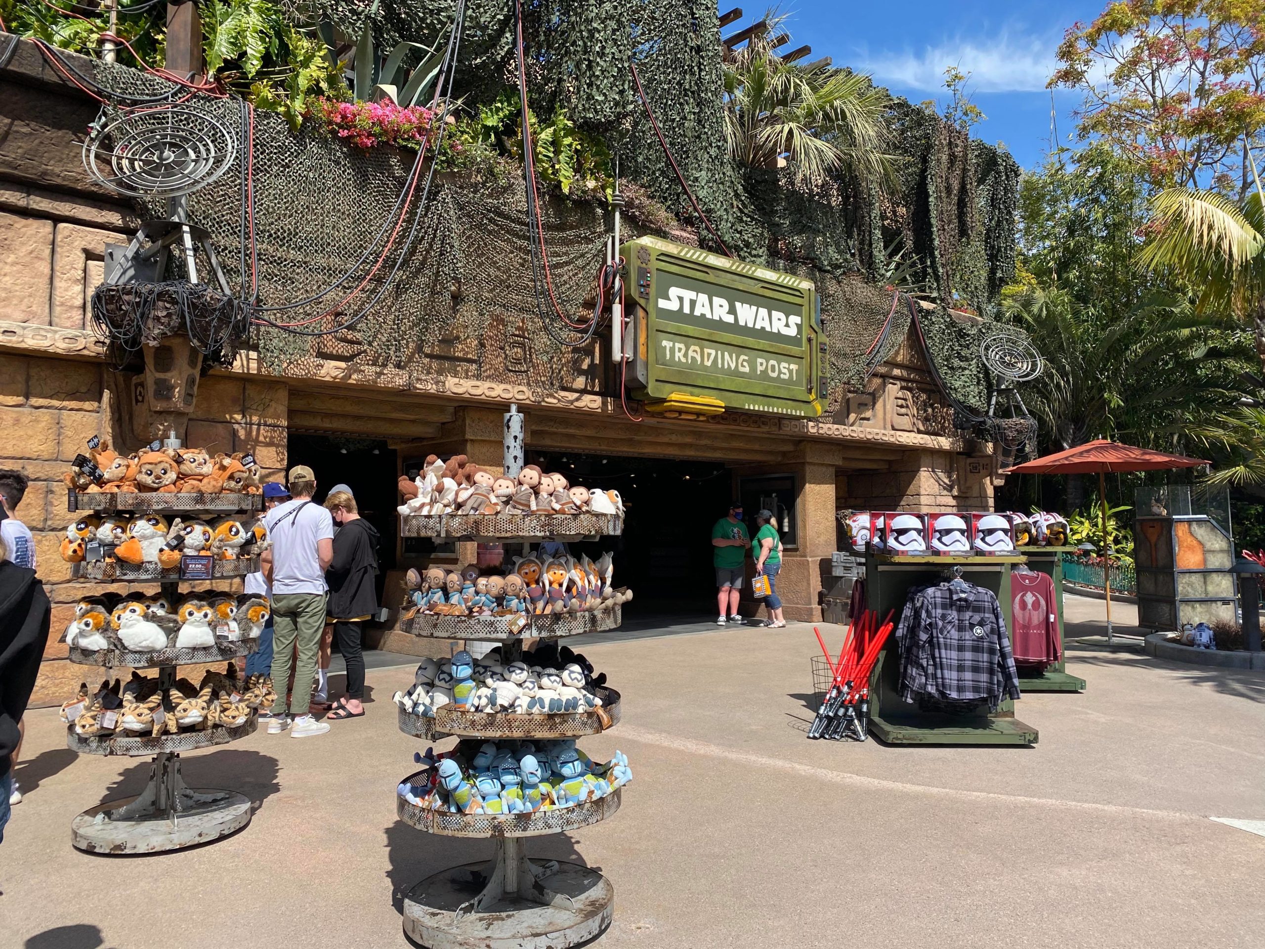 We're At Star Wars Trading Post At Downtown Disney