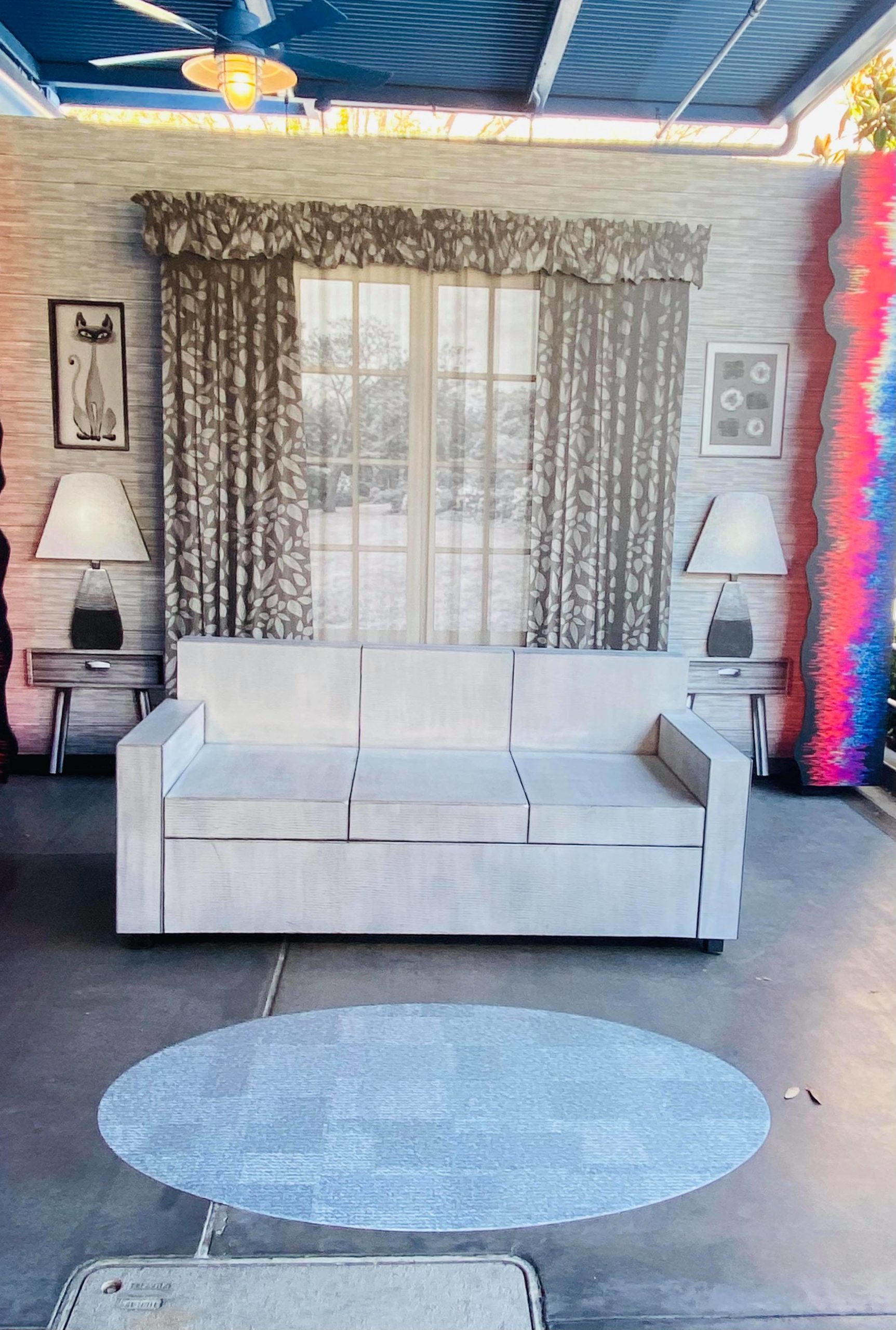 Step Into WandaVision With This Incredible Photo Op at Disney