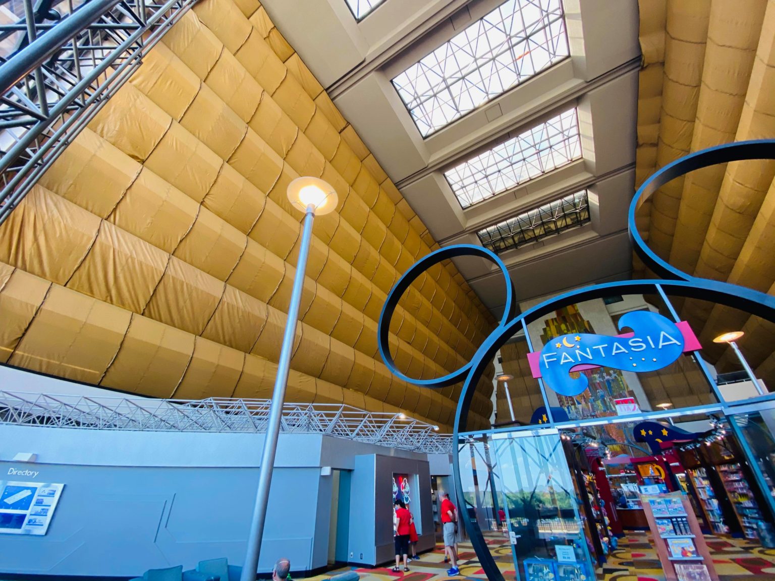 CONSTRUCTION UPDATE All Guest Rooms In Atrium Closed Off For Refurb at