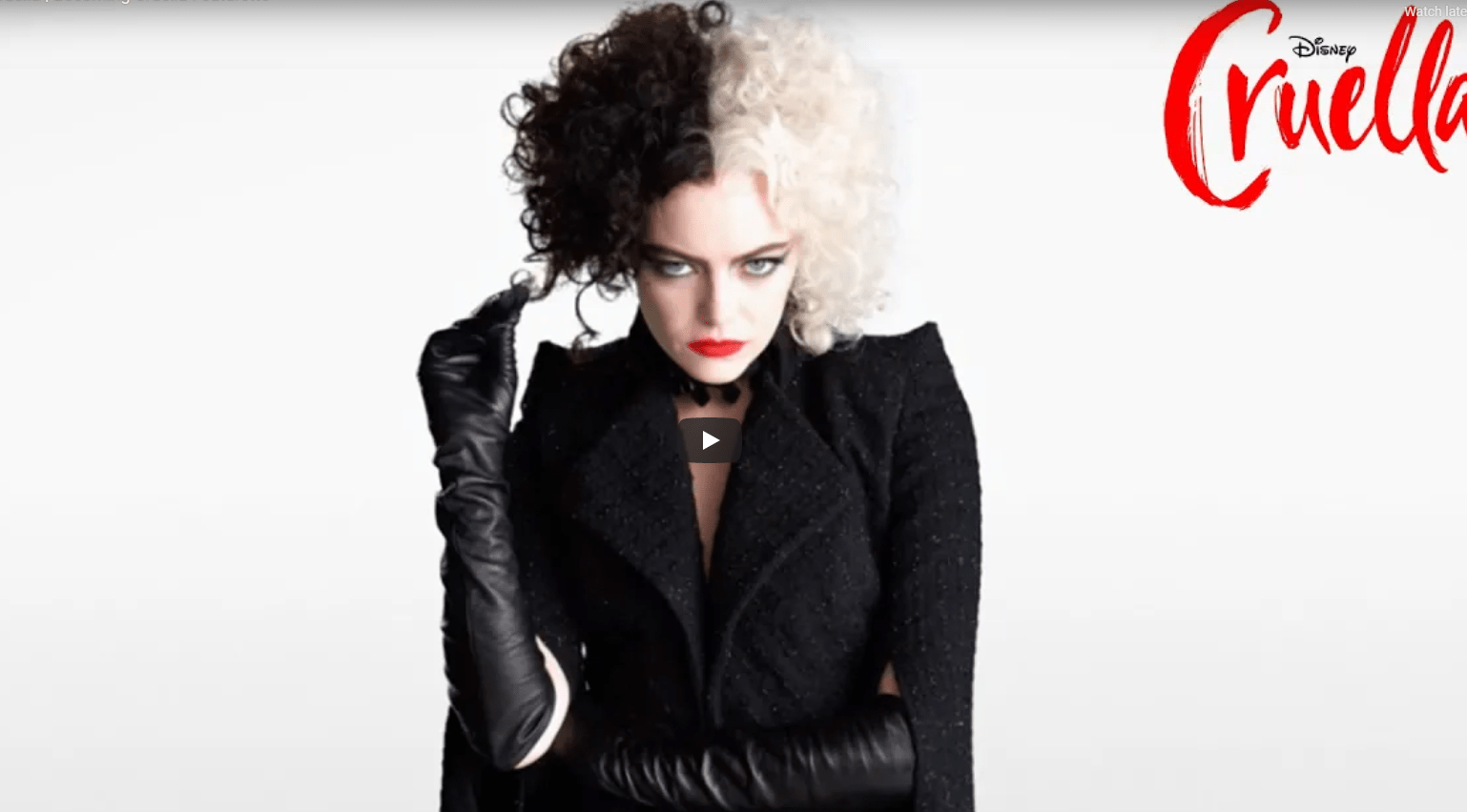 VIDEO NEW Cruella Featurette and Posters Have Just Dropped