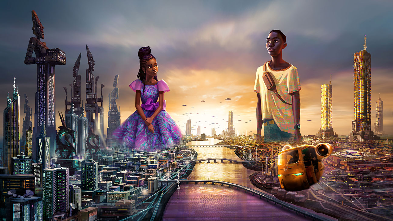 Animation Events 2023 Futuristic “Iwájú” Images Released by Walt Disney Animation