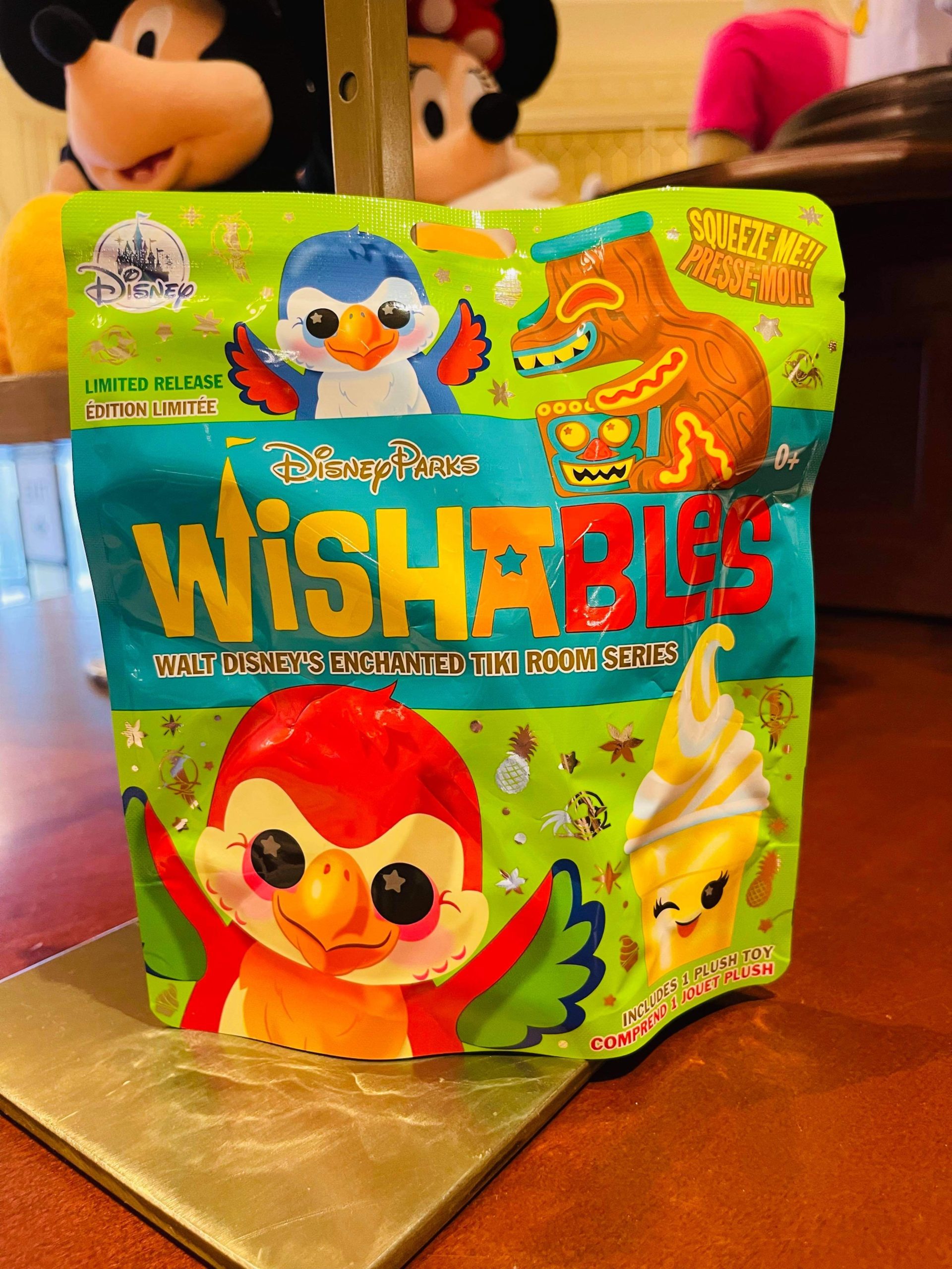 New Enchanted Tiki Room Wishables Fly into Magic Kingdom