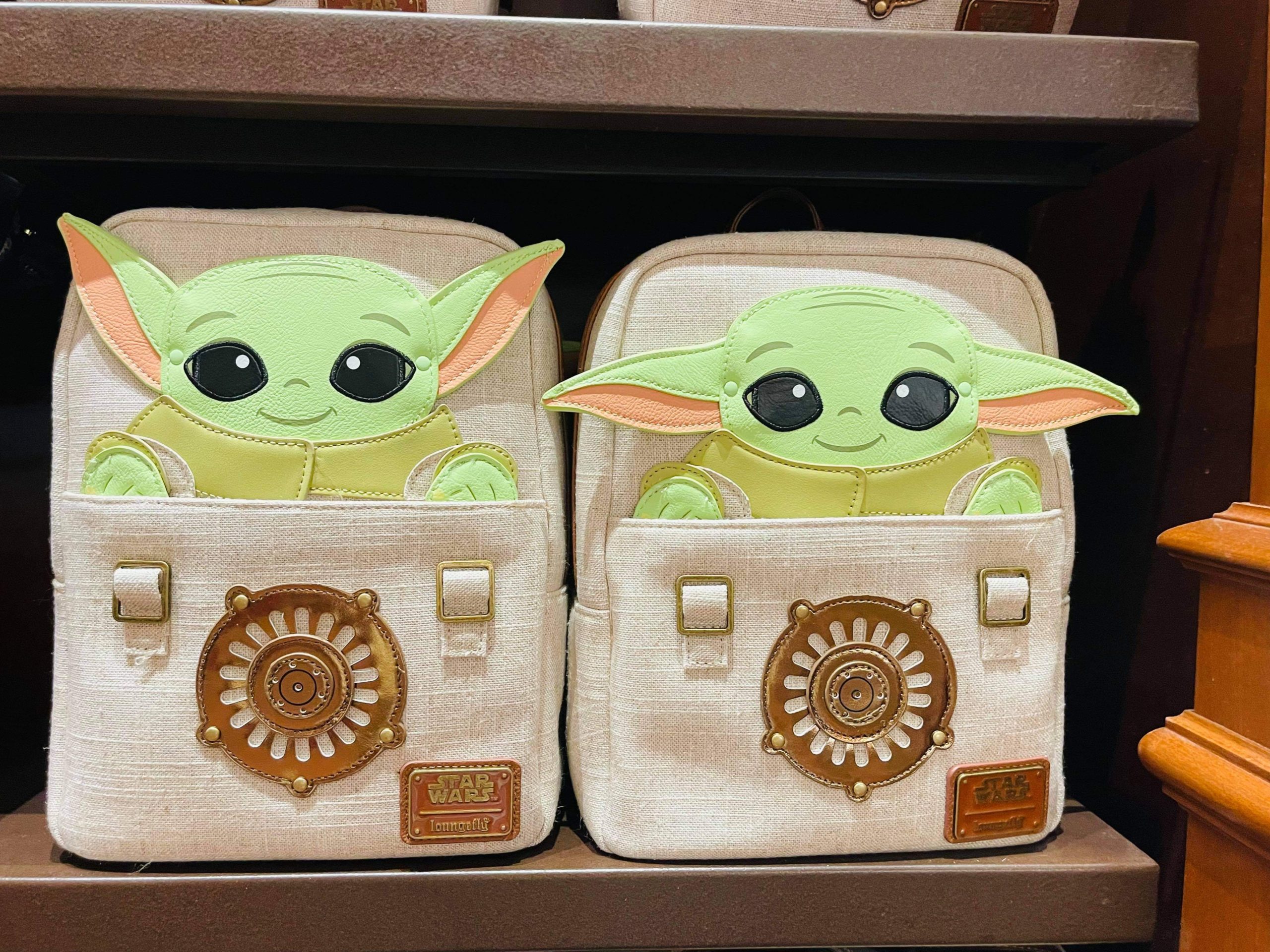 Disney Star Wars Baby Yoda The Child Loungefly Backpack Purse 海外 即決