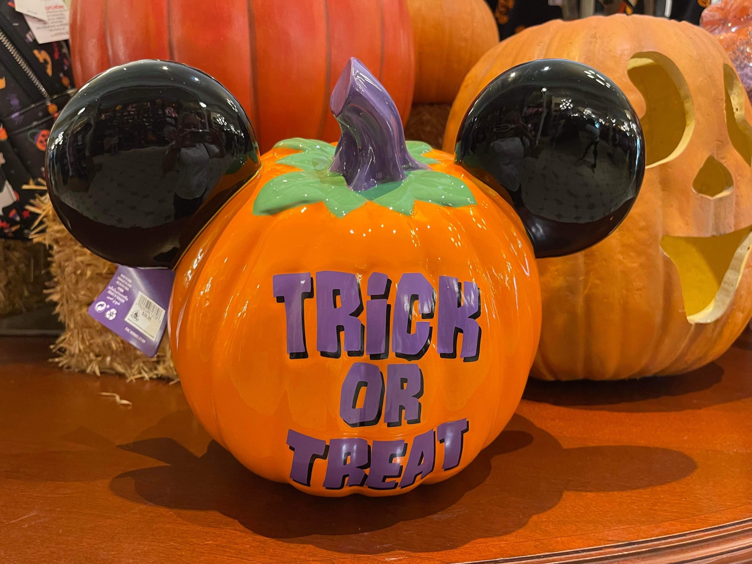 Mickey Pumpkin Candy Bowl is the Perfect Halloween Treat!